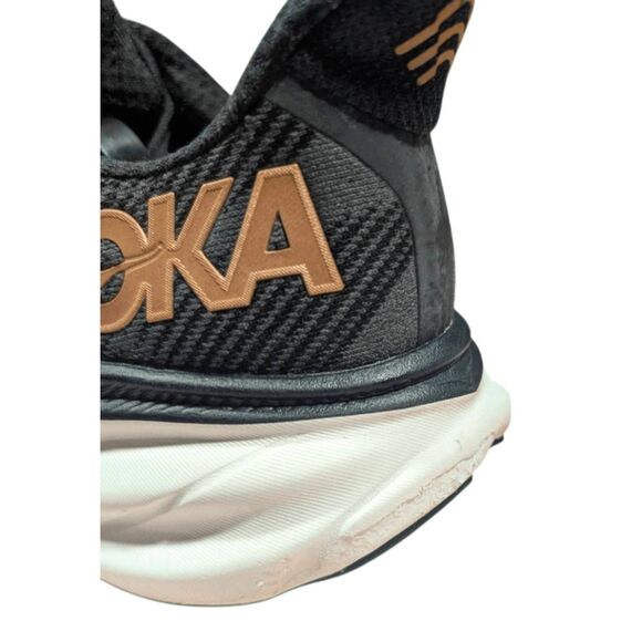 HOKA ONE ONE Clifton 9 'Black Copper' Running Shoes Size 10B - Picture 11 of 12
